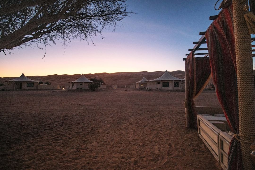 safari tent luxury glamping france interior