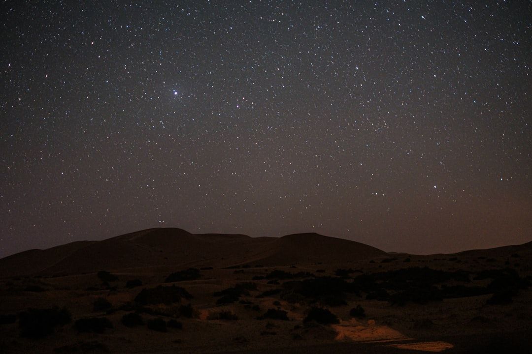 sahara desert stars night sky